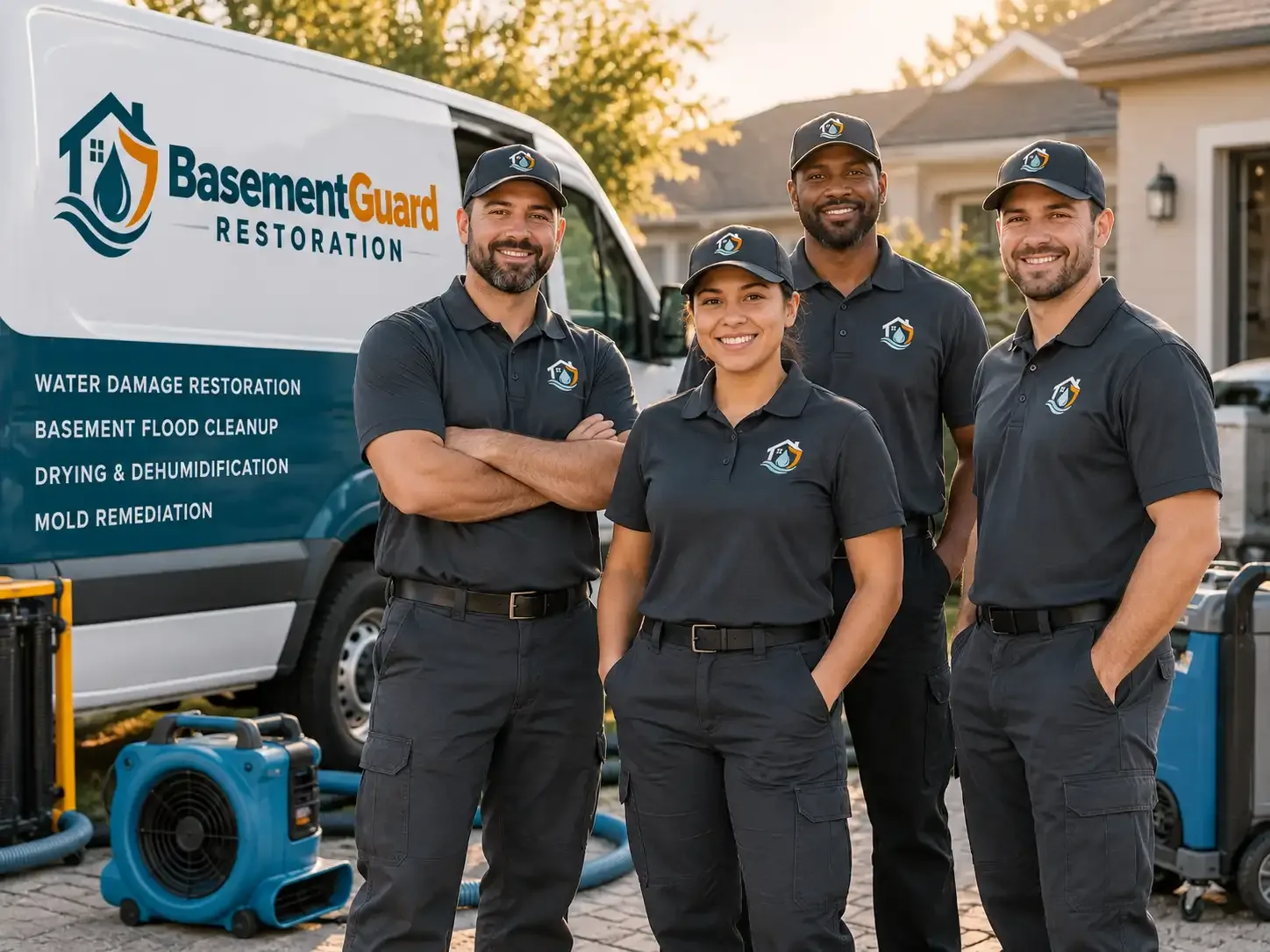Basement Water Damage Restoration company in Nassawadox, VA